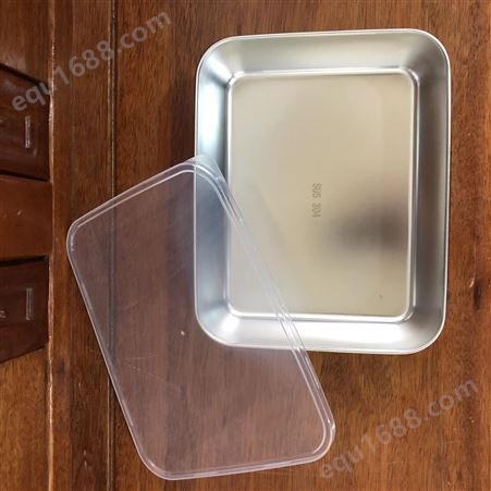 不锈钢方盘加厚摆摊盒子商用收纳盒冰箱专用冷冻水果便当盒野餐盒